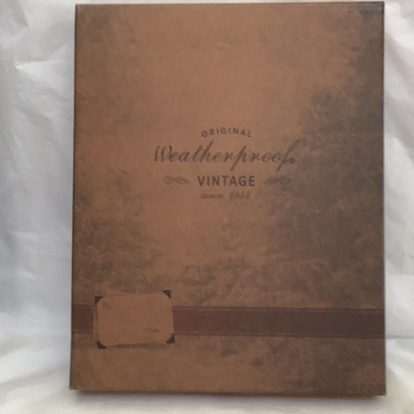 Weatherproof Vintage Raglan Sleeves Shaker Stitch Button Up Mock Turtle Men Med - Picture 7 of 7